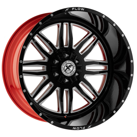 XFX Flow XFX-303 Gloss Black & Milled With Red Inner