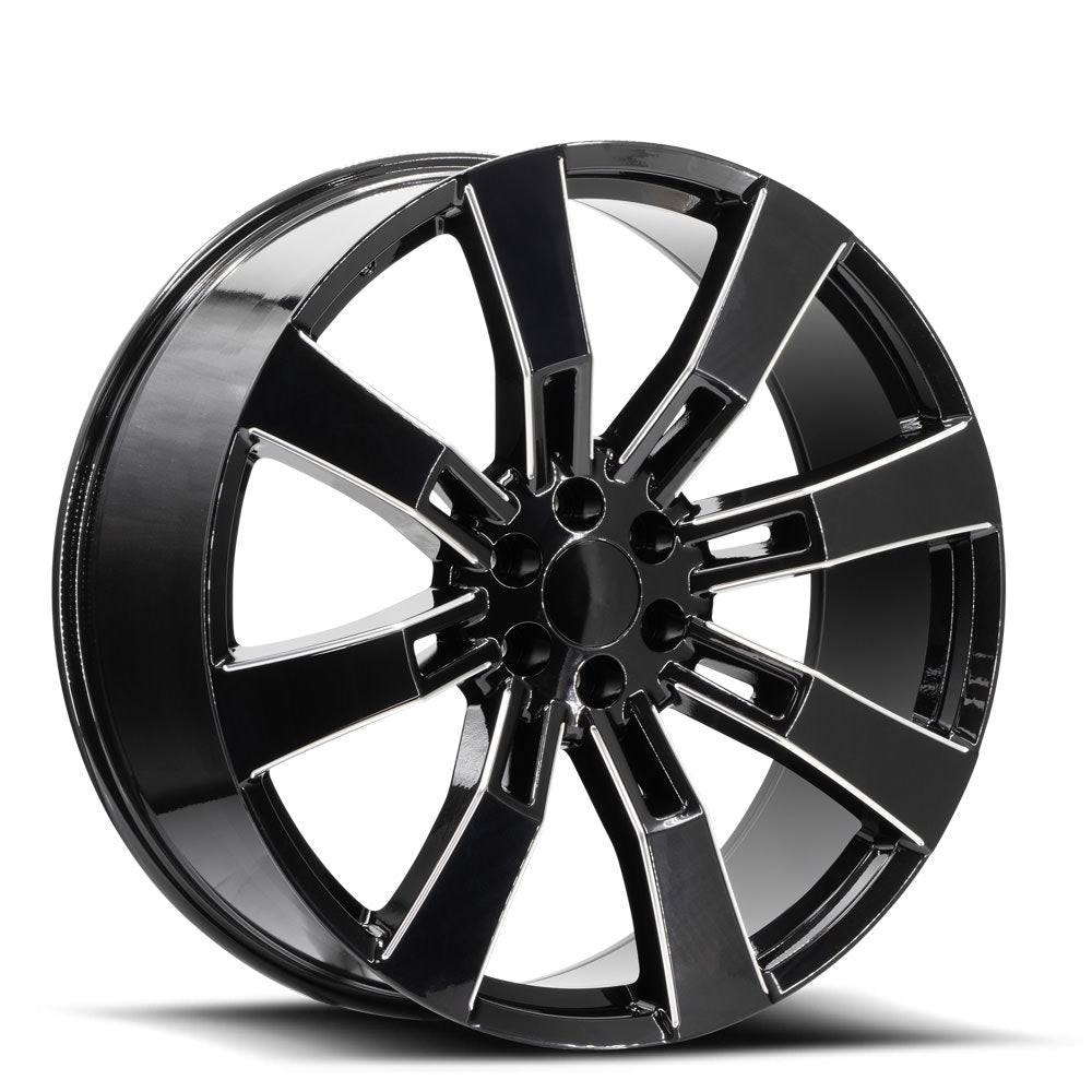 O.E. Revolution G-02 Gloss Black & Milled