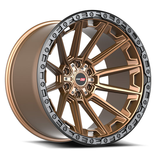 Vortek VRT-601 Matte Bronze With Black Bead Ring