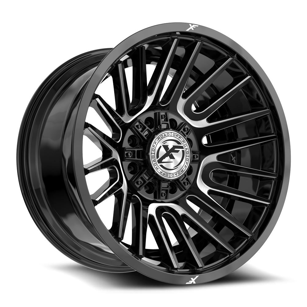 XF Off-Road XF-234 Gloss Black & Milled