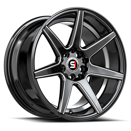 Spec-1 SP-73 Gloss Black Milled & Undercut