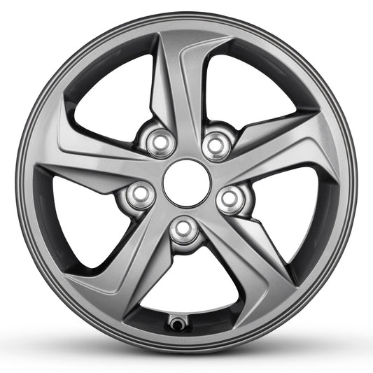2017-2018 15x6 Hyundai Elantra Genuine OEM Alloy Wheel