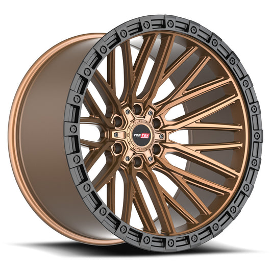 Vortek VRT-608 Matte Bronze With Black Bead Ring