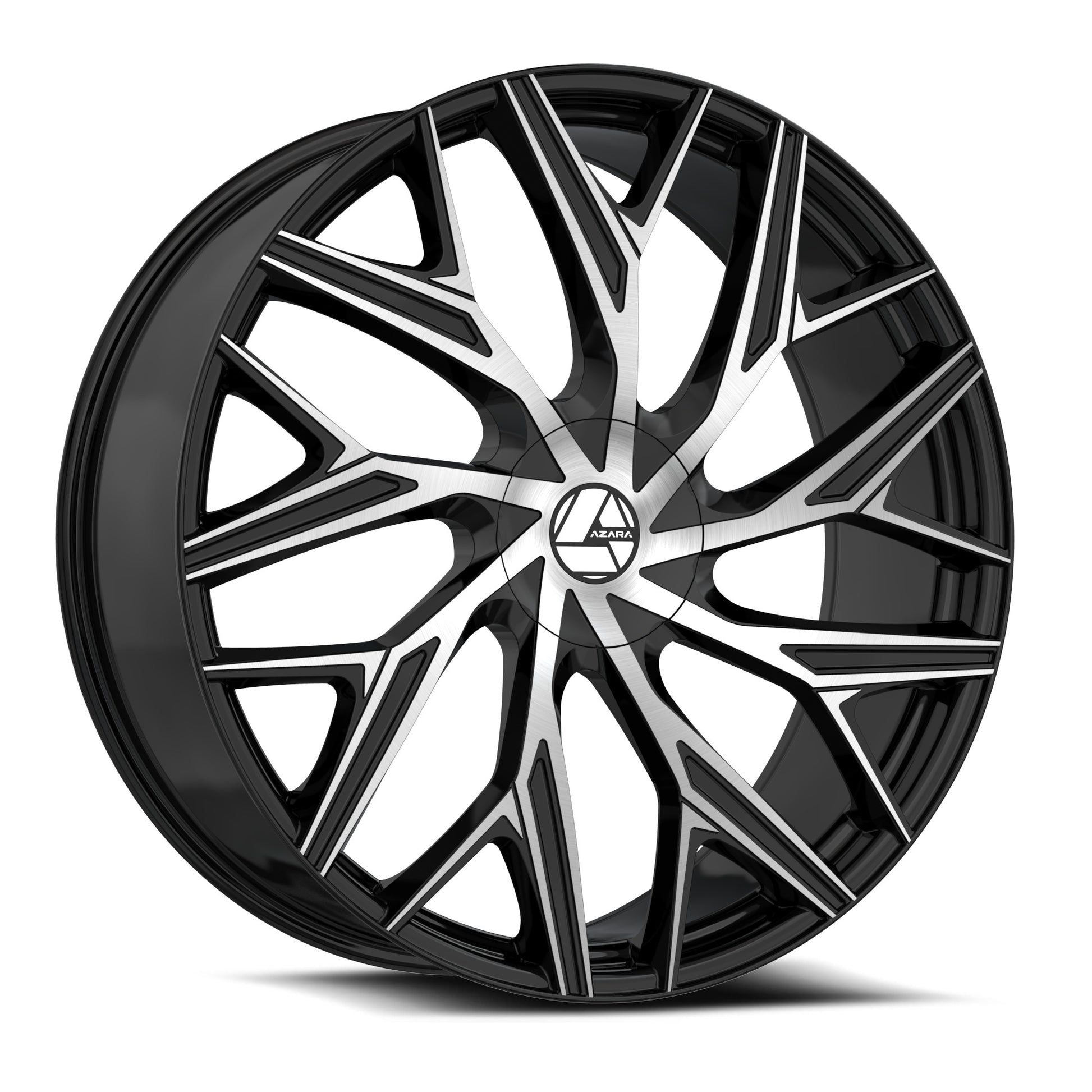 Azara AZA-527 Gloss Black & Machined