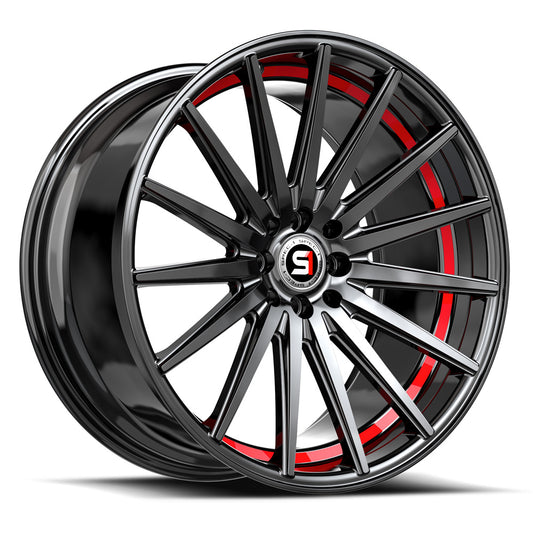 Spec-1 SP-69 Gloss Black & Red Undercut