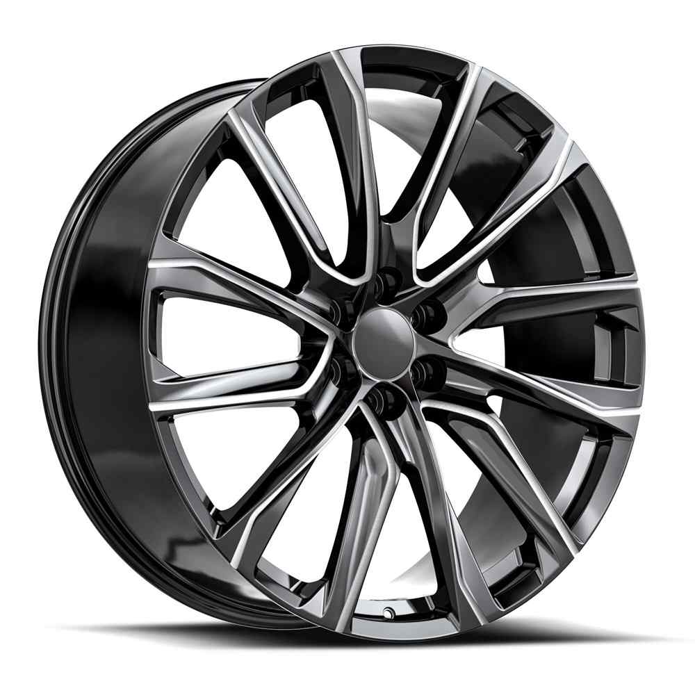 O.E. Revolution CAD-34 Gloss Black & Milled