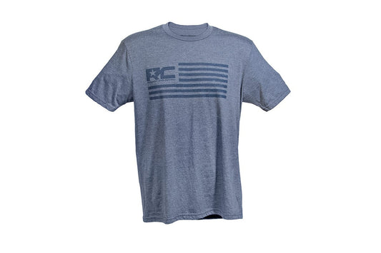 Rough Country Rough Country T-Shirt | American Flag | Blue | 3XL