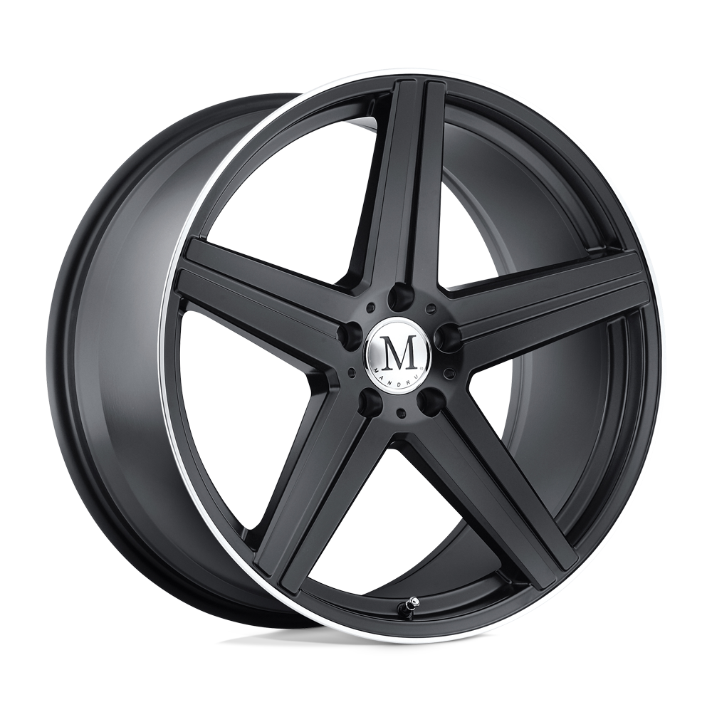 Mandrus ESTRELLA MATTE BLACK W/ MACHINED LIP