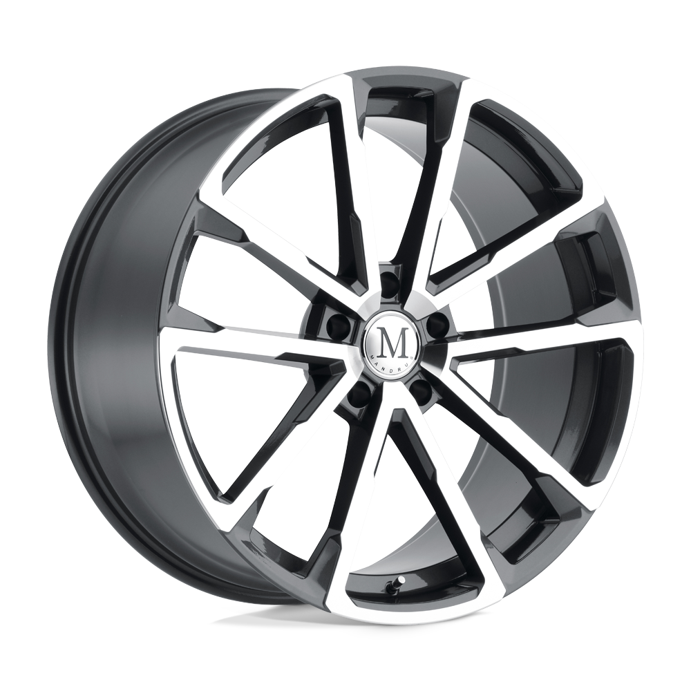 Mandrus WOLF GLOSS GUNMETAL W/ MIRROR CUT FACE