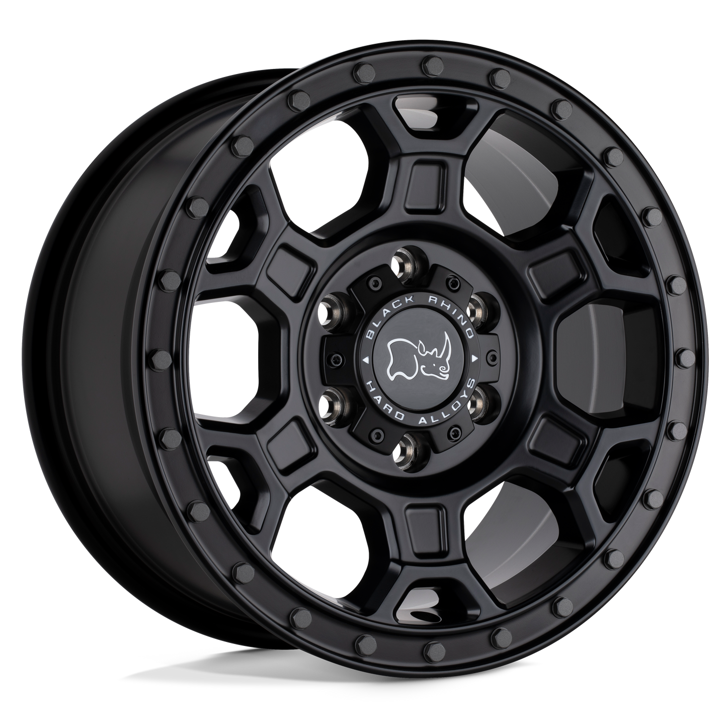 Black Rhino Hard Alloys MIDHILL MATTE BLACK W/ GUNMETAL BOLTS