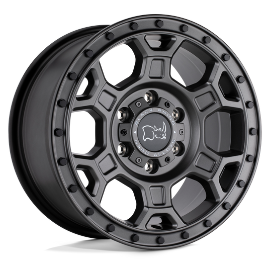 Black Rhino Hard Alloys MIDHILL MATTE GUNMETAL W/ BLACK BOLTS