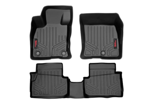 Rough Country Floor Mats | Front and Rear | Ford Maverick 2WD/4WD (2022-2026)