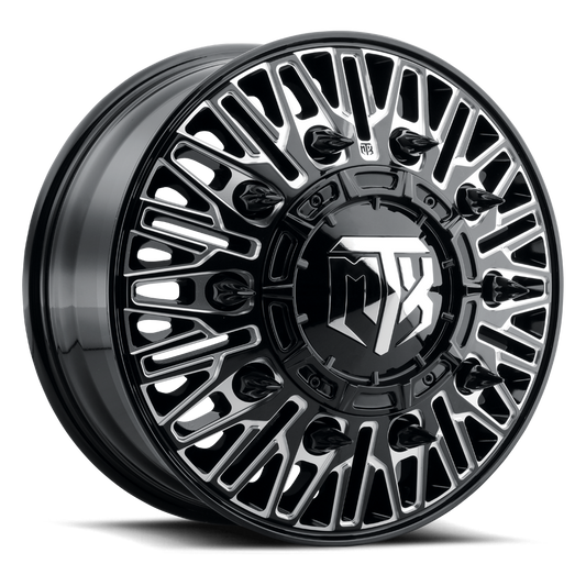 MTX X402 Rageous wheel Gloss Black & Milled