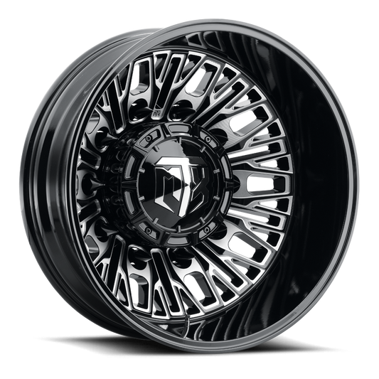 MTX X402 Rageous wheel Gloss Black & Milled