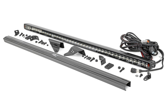 Rough Country LED Light Kit | Upper Windshield | 40" Spectrum Single Row | Ford Bronco (21-25)