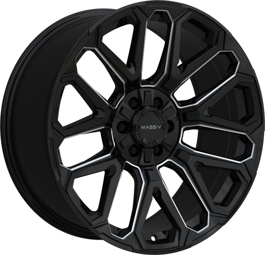 MASSIV OFF ROAD OR6 BLACK AND MILLED
