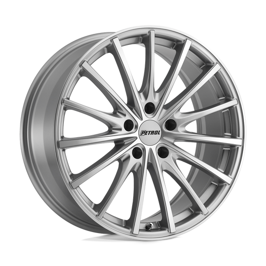 Petrol P3A SILVER W/ MACHINED CUT FACE