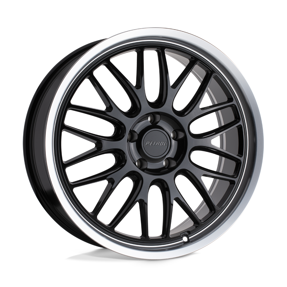 Petrol P4C GLOSS BLACK W/ MACHINED CUT LIP
