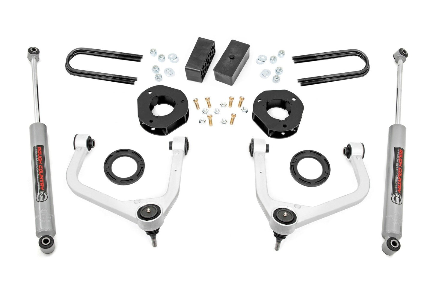 Rough Country 3.5 Inch Lift Kit | Mono Leaf Rear | GMC Sierra 1500 2WD/4WD (2025-2026)