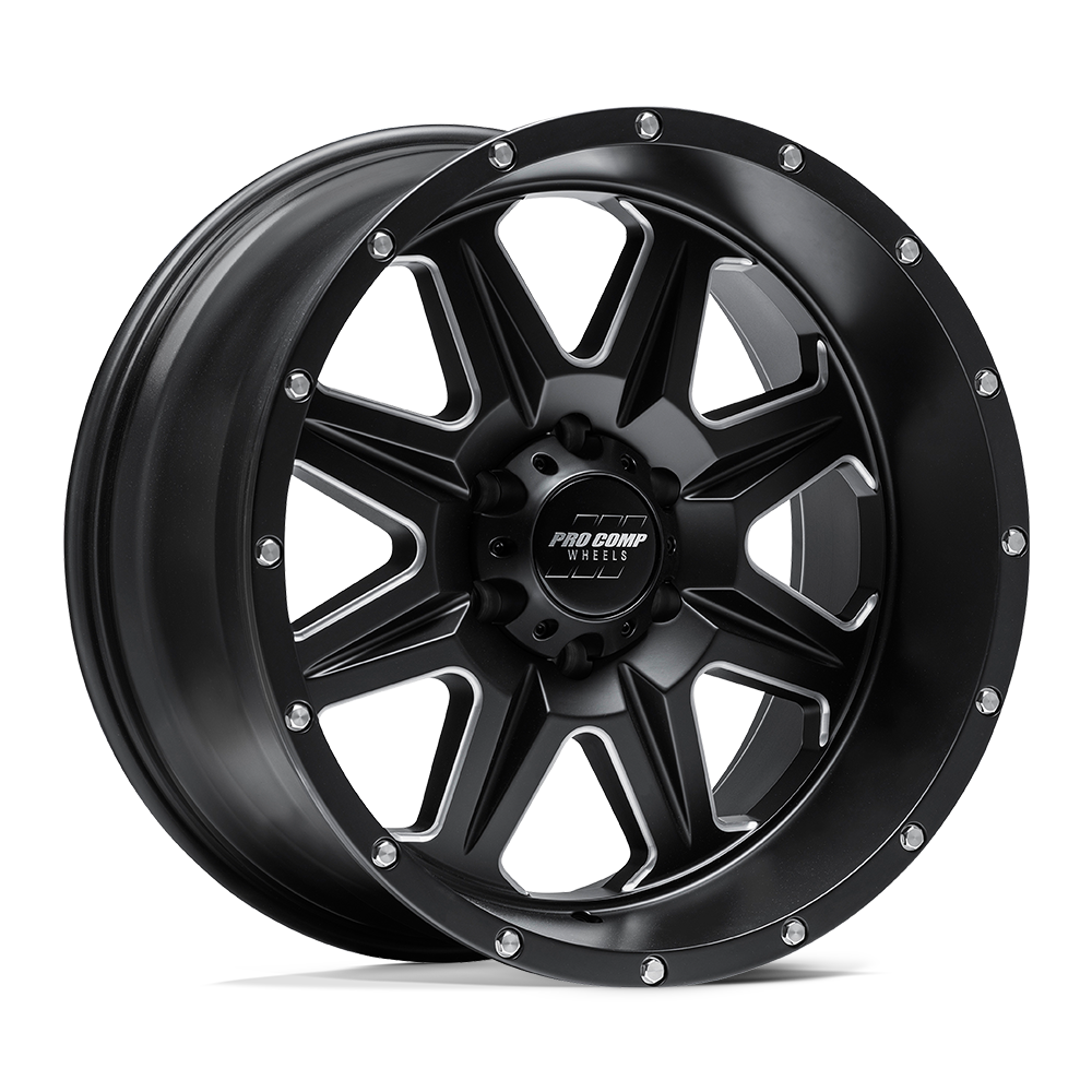 Pro Comp Alloys PA63 RECON SATIN BLACK MILLED