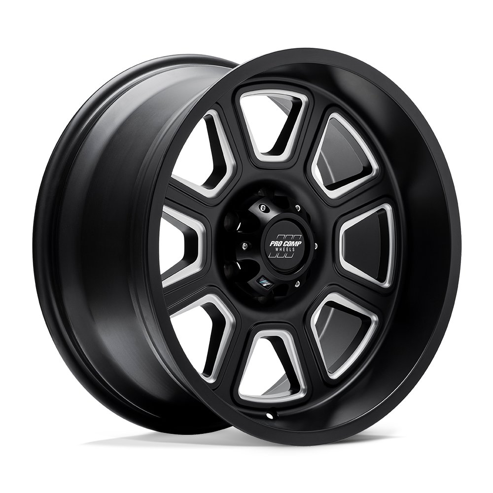 Pro Comp Alloys PA64 GUNNER SATIN BLACK MILLED