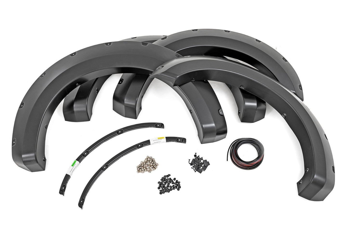 Rough Country Pocket Fender Flares | G1 Absolute Black | Ford F-250/F-350 Super Duty (17-22)