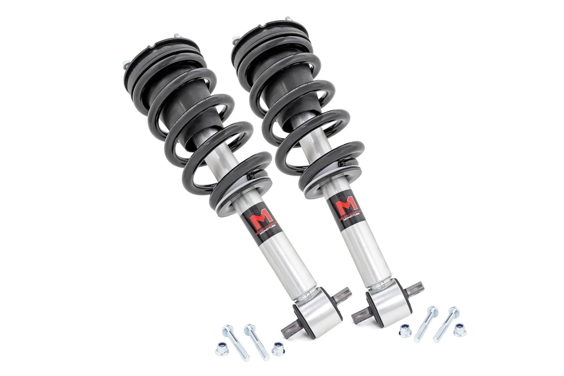 Rough Country M1 Loaded Strut Pair | 3.5in | Chevy/GMC Sierra 1500 (19-26)/Silverado 1500 (19-26)