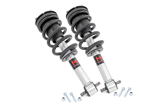 Rough Country M1 Loaded Strut Pair | 3.5in | Chevy/GMC Sierra 1500 (19-26)/Silverado 1500 (19-26)