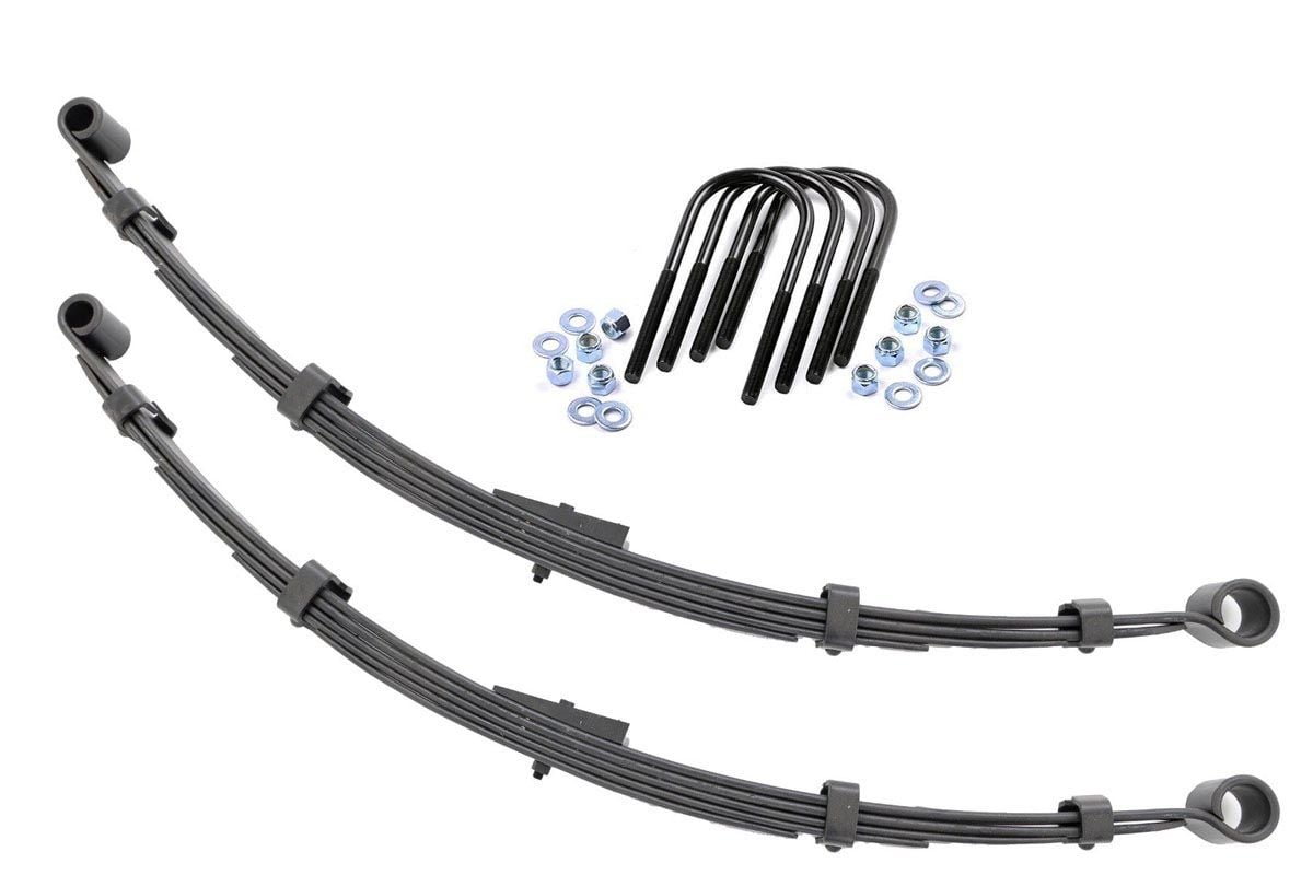 Rough Country Rear Leaf Springs| 2.5" Lift | Pair | Jeep CJ5/CJ7 7 4WD (1976-1986)
