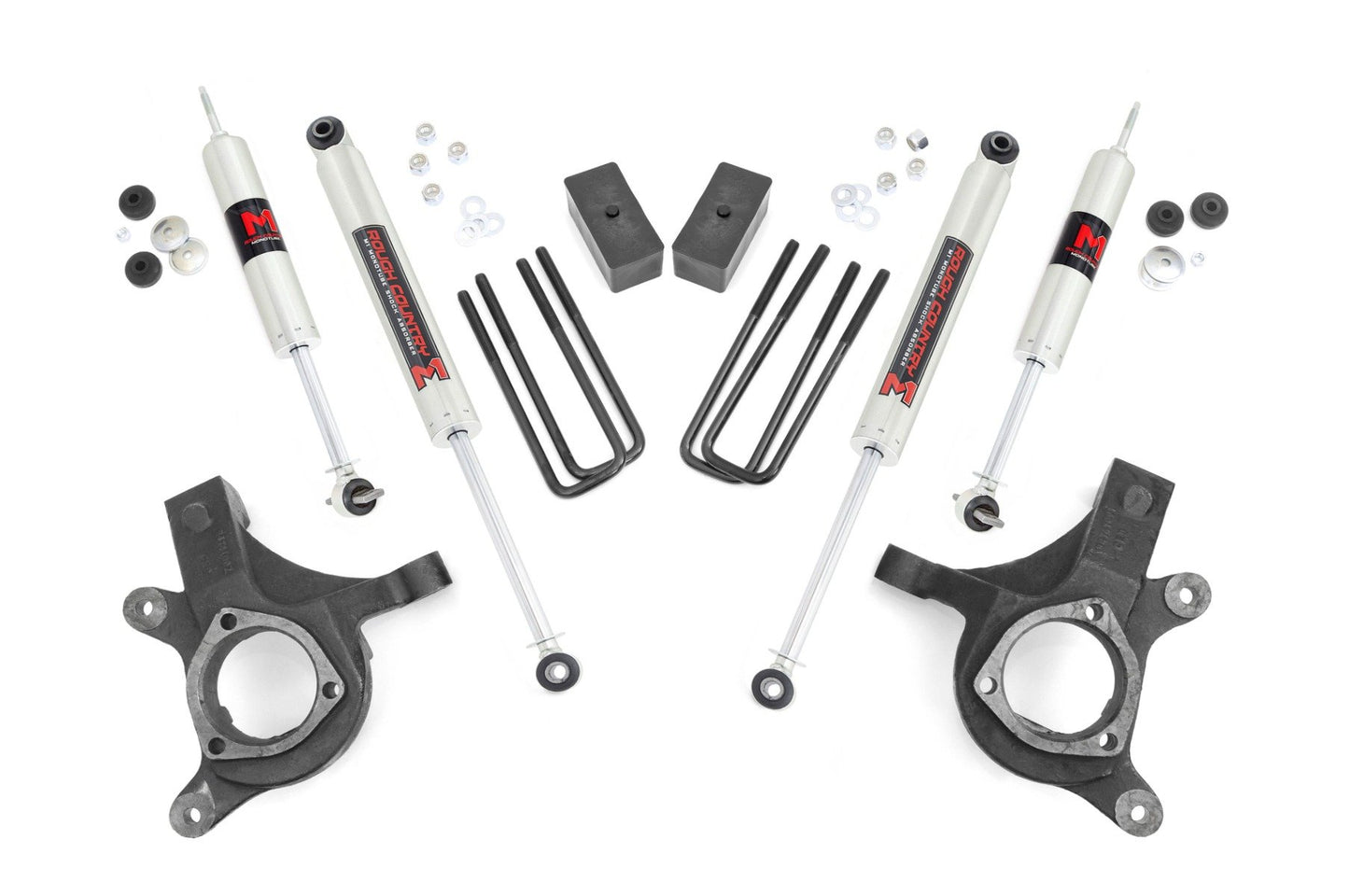 Rough Country 3 inch Lift Kit | M1 | Chevy Silverado & GMC Sierra 1500 2WD (1999-2006 & Classic)
