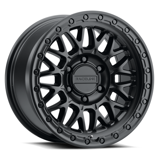 Raceline 963 Omega wheel Satin Black