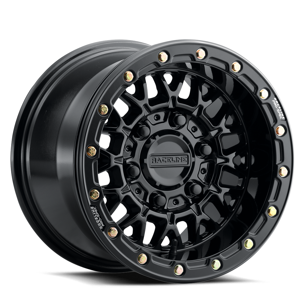 Raceline A15 Omega wheel Gloss Black
