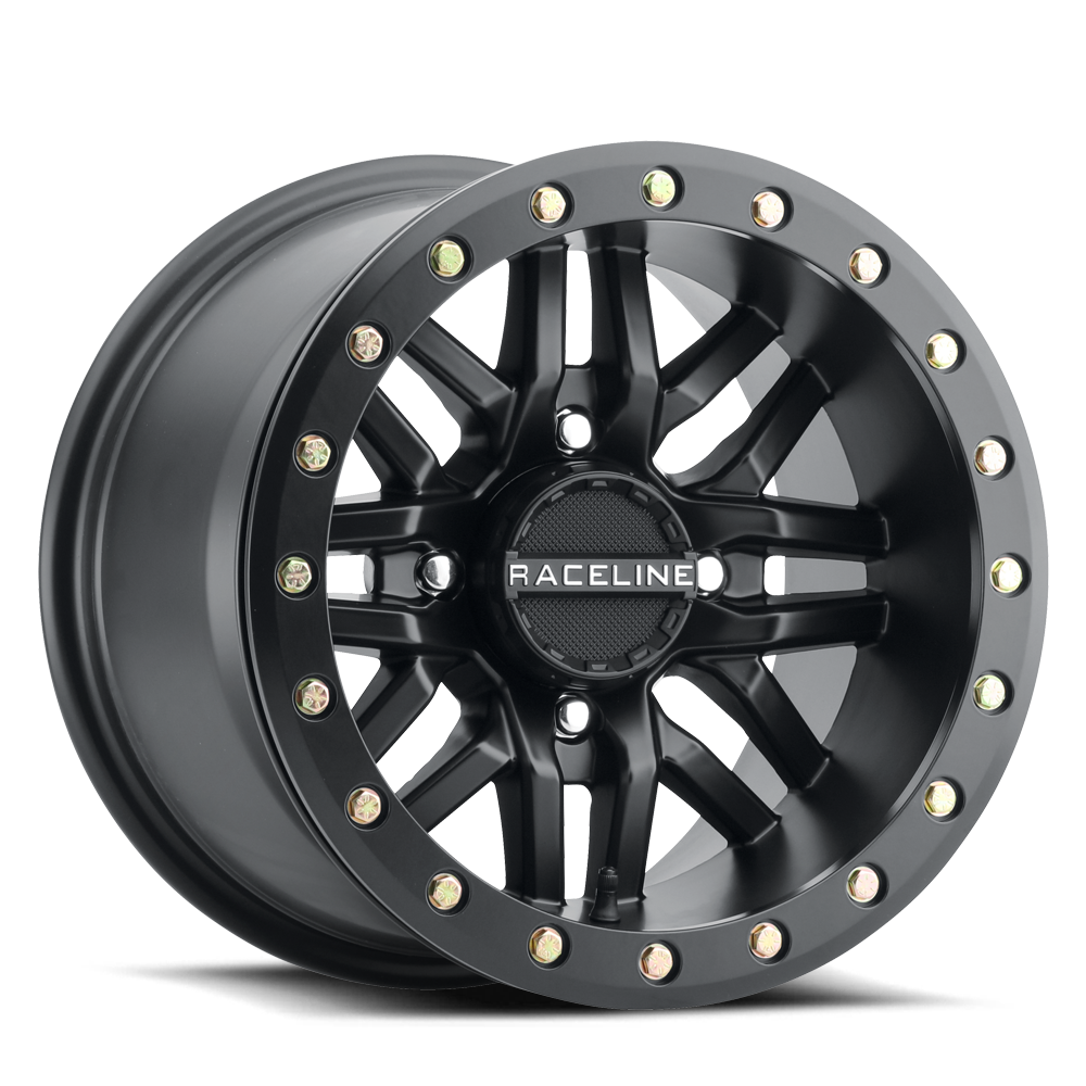 Raceline A91 Ryno wheel Black w/black Ring