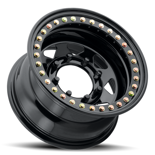Raceline RT80 Rock 8 Spoke wheel Gloss Black