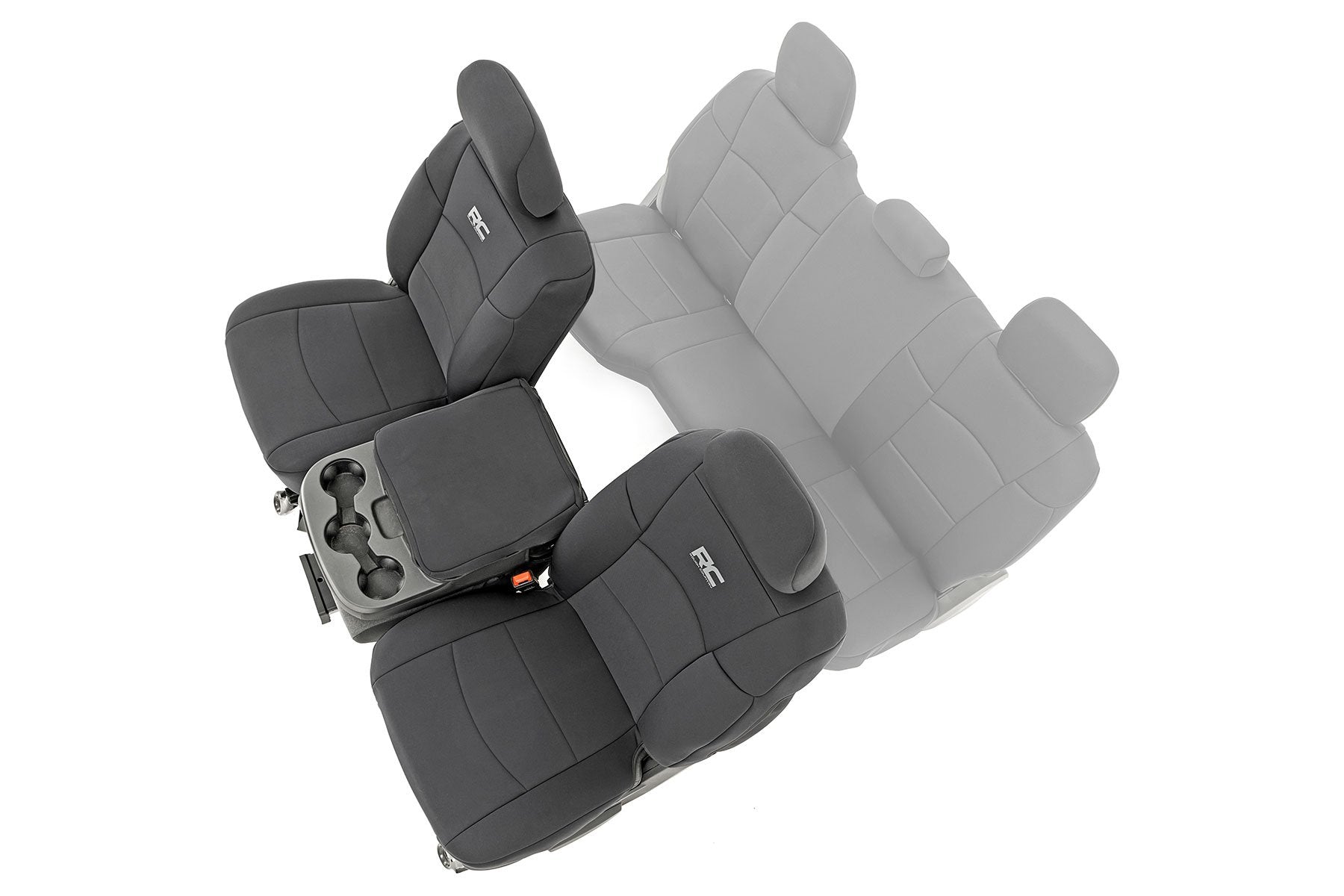 Rough Country Seat Covers | Bucket Seats | FR | Ram 2500 2WD/4WD (2019-2026)