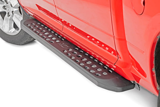 Rough Country RPT2 Running Boards | Crew Cab | Black | Ram 1500 2WD/4WD (2009-2018 & Classic)