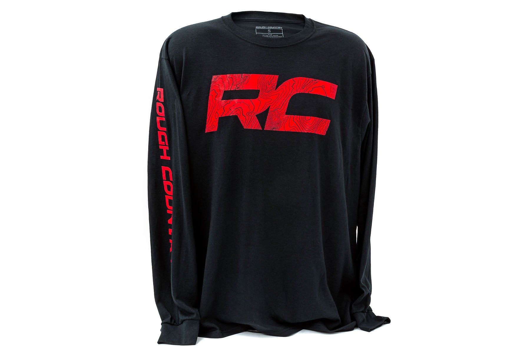 Rough Country Rough Country Long Sleeve | RC Tread Sleeve | Black| SM