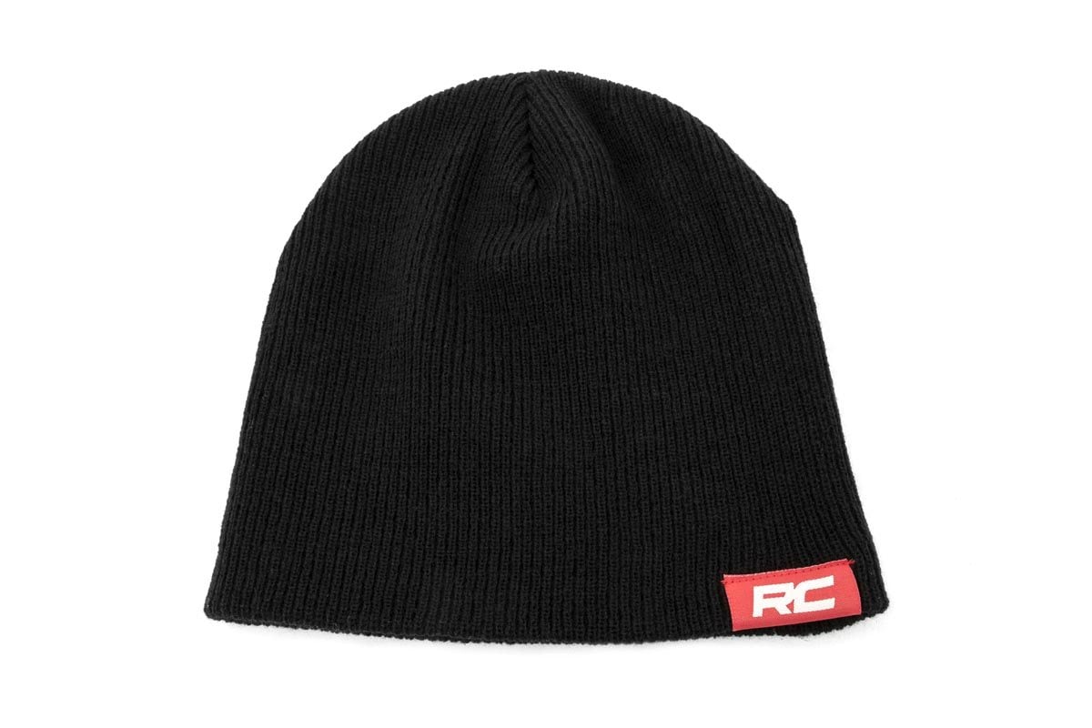 Rough Country Rough Country Beanie | Black | Red Tag