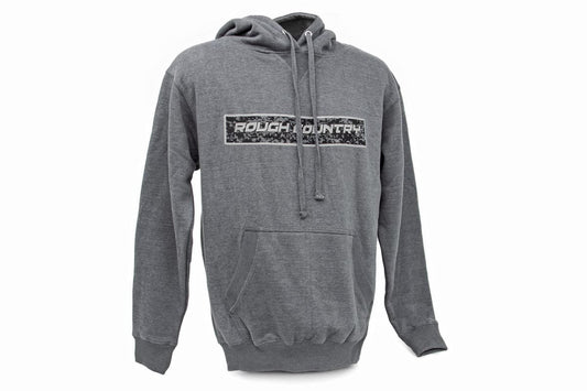 Rough Country Rough Country Hoodie | Digital | Grey | LG