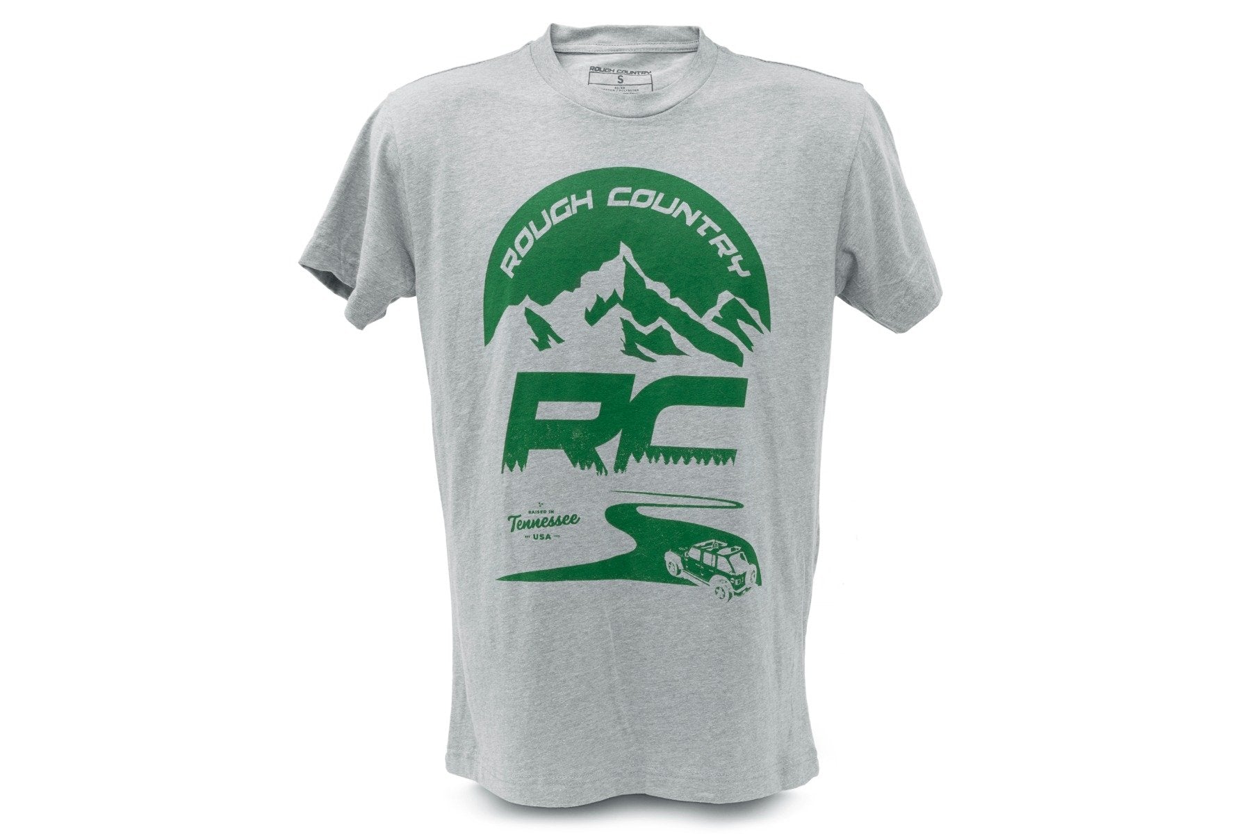 Rough Country Rough Country T-Shirt | RC Mountains | HEATHER GRAY | 3XL