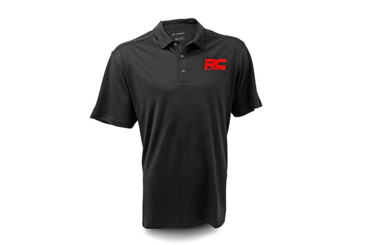 Rough Country Rough Country Polo | Rough Country Logo | Black | Moisture Wicking | Size XL