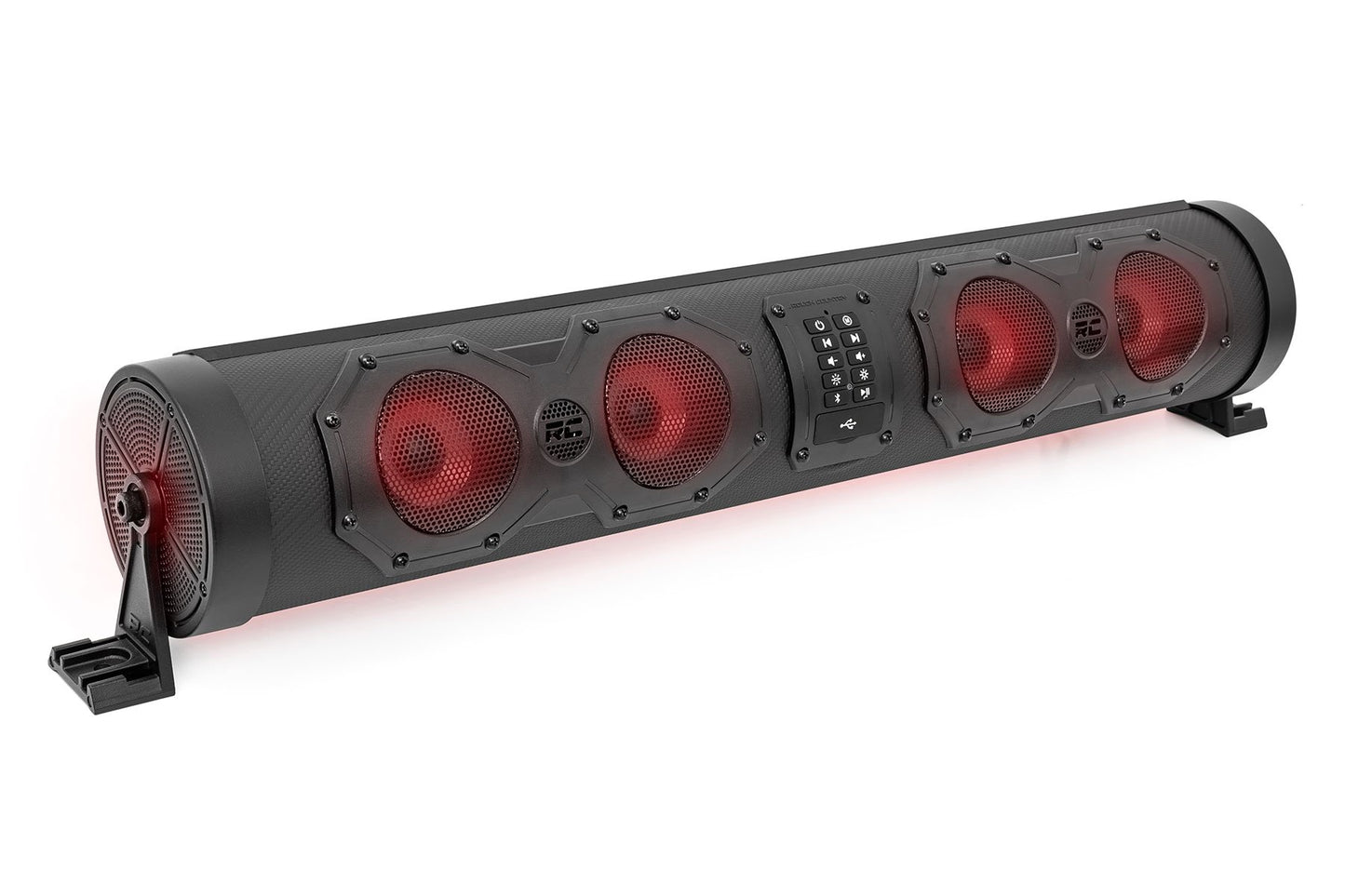 Rough Country Bluetooth LED Soundbar | 8 Speaker | IP66 Waterproof | UTV/ATV