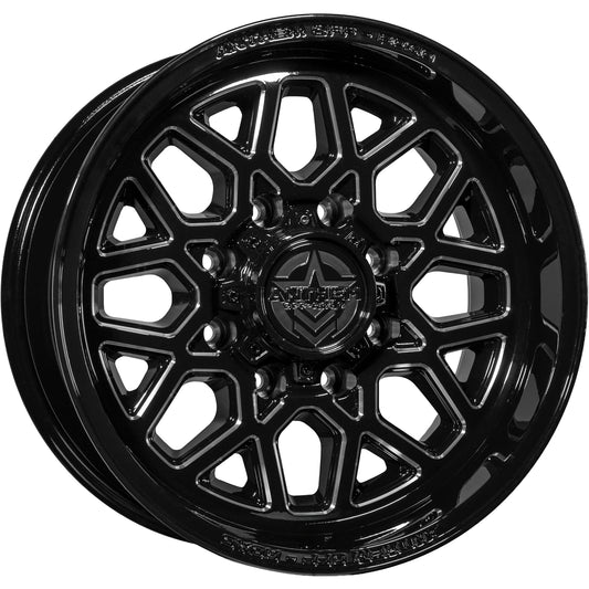 Anthem Offroad Revenger Custom Wheel Gloss Black w/ Milled Edges