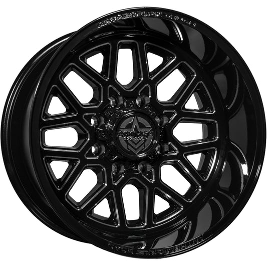 Anthem Offroad Revenger Custom Wheel Gloss Black w/ Milled Edges