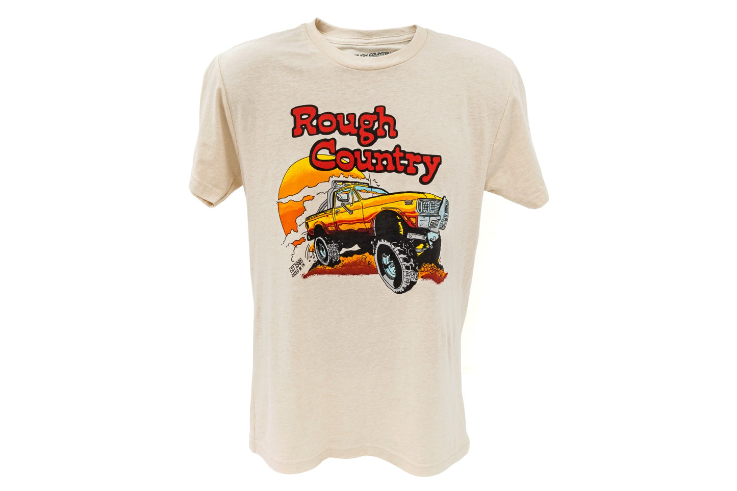 Rough Country Rough Country T-Shirt | Throwback | Cream | 2XL