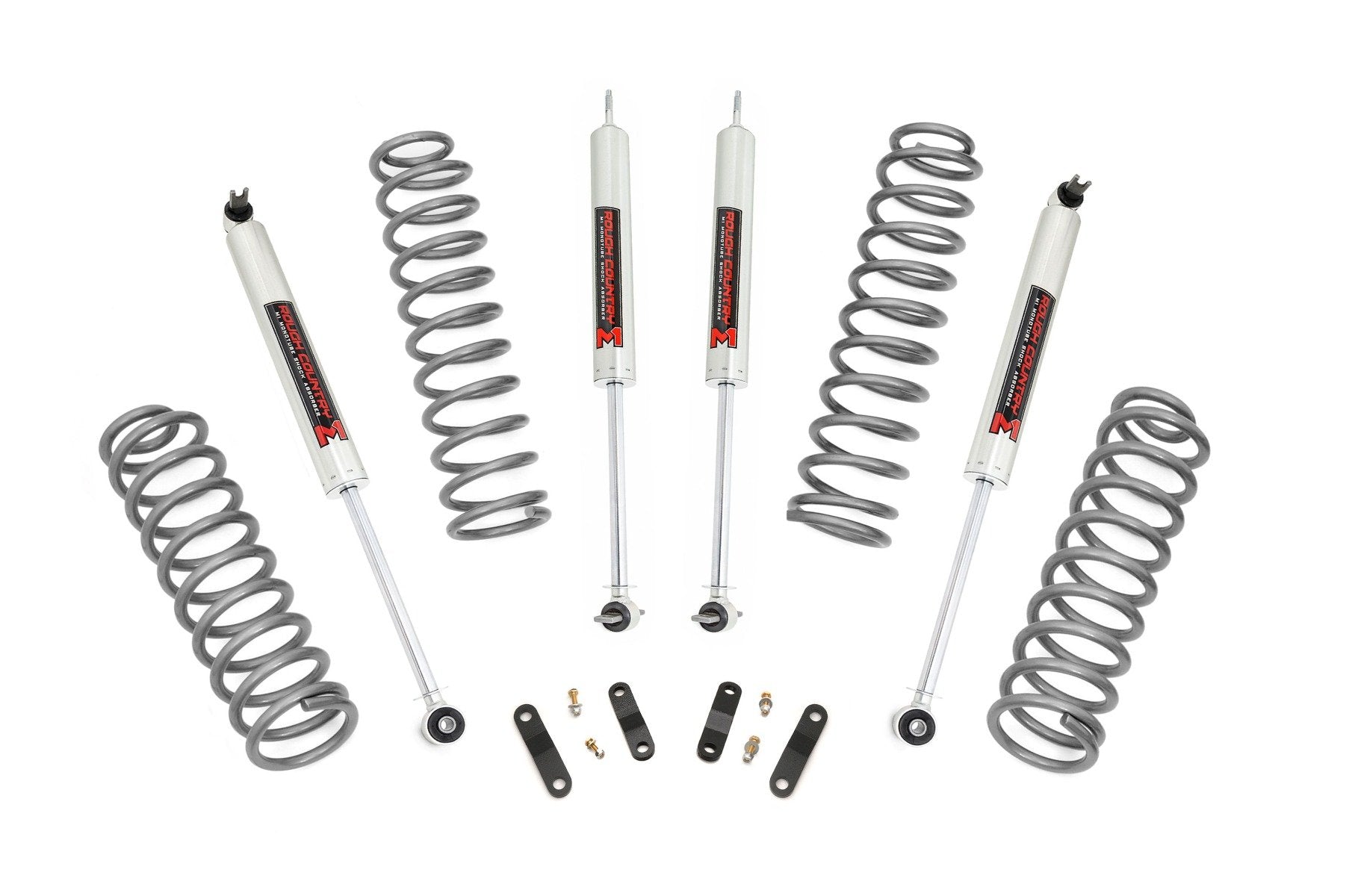 Rough Country 2.5 Inch Lift Kit | Coils | M1 | Jeep Wrangler Unlimited 2WD/4WD (2007-2018)
