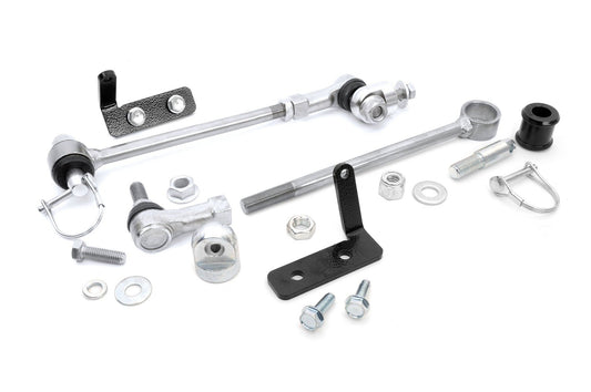 Rough Country Quick Disconnect Sway Links | 3 Inch Lift | Jeep Cherokee XJ 2WD/4WD (84-01)