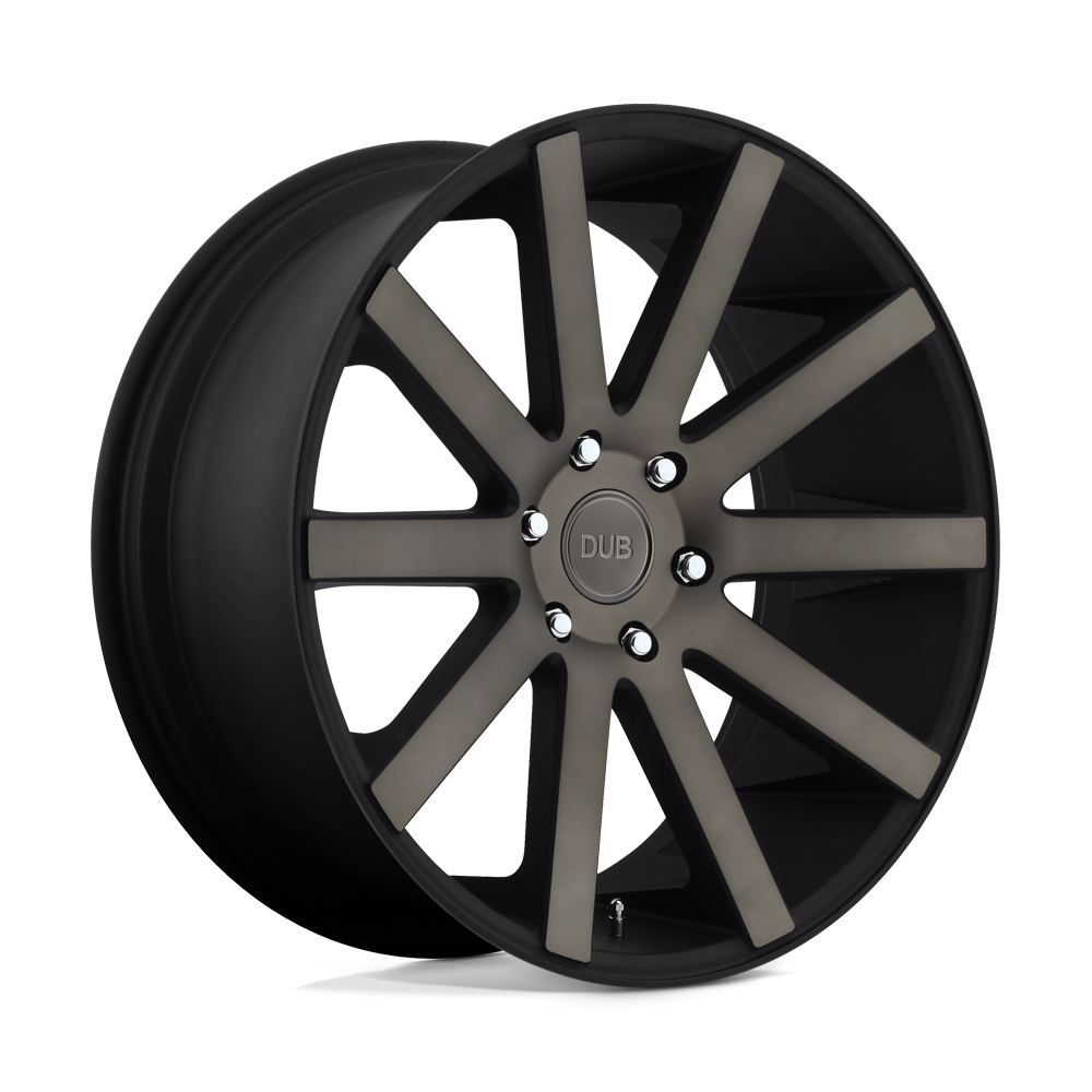 DUB 1PC S121 SHOT CALLA MATTE BLACK DOUBLE DARK TINT