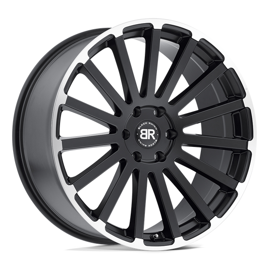 Black Rhino Hard Alloys SPEAR MATTE BLACK W/ MATTE MACHINED EDGE