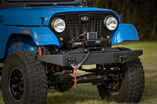 Rough Country Winch Plate | PRO12000S | Mahindra Roxor